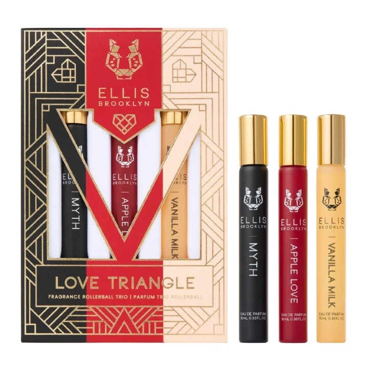 Ellis Brooklyn Love Triangle Fragrance Rollerball Trio Set 