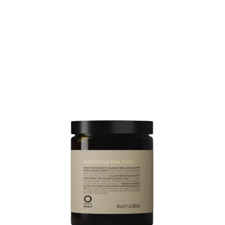 Sunset hour hair mask
